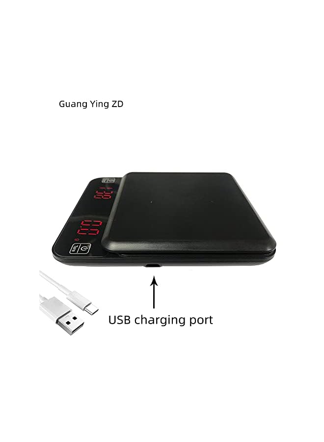 IAF coffee scale with timer,3kg/0.1g High Precision Small Multifunctional Digital Kitchen Food Scale，Automatic time counting，mini portable - Image 3