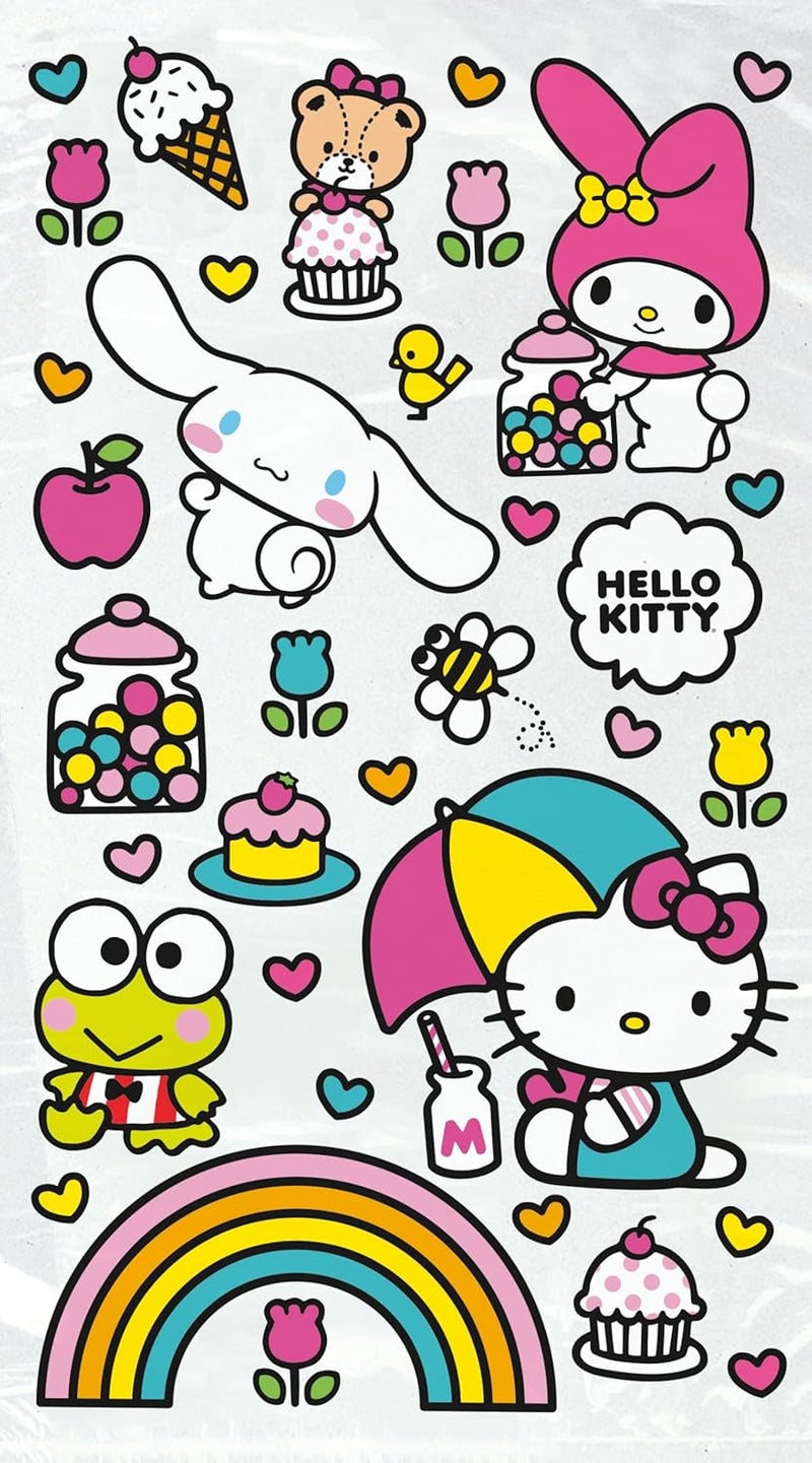 Unique Hello Kitty Hello Kitty Cello Bags 16 Count Party and Events Supplies - Image 1