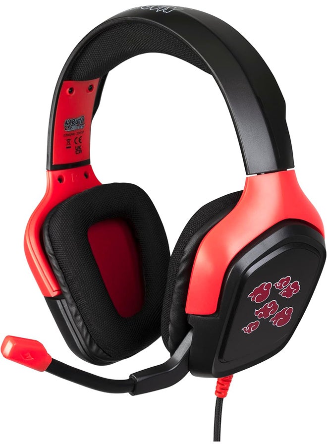 KONIX Naruto Akatsuki Version Gaming Headset - Image 1