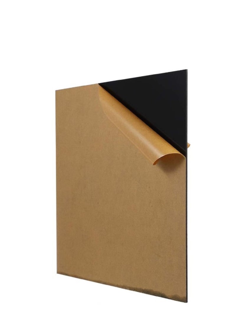 دلس لوح دي إل إس أسود أكريليك 2 مم 12 × 12 بوصة - Image 1