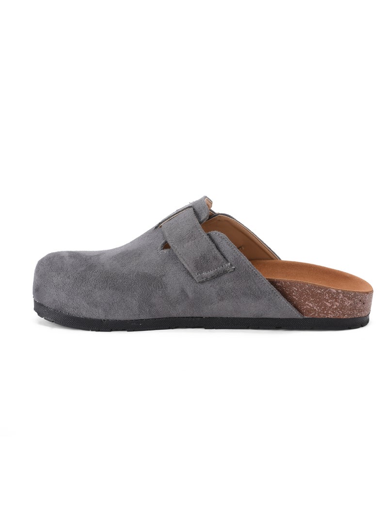 Pavo Grey suede Mule - Image 3