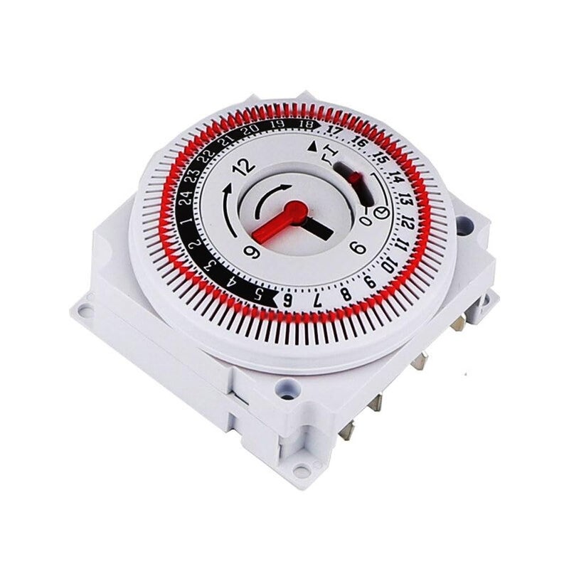 24h Mechanical Timer Switch 220V/16A for Lights/Heaters/Pools/Home Appliances - Image 1