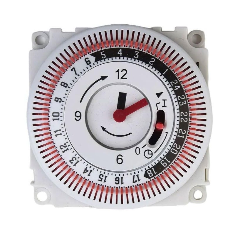 24h Mechanical Timer Switch 220V/16A for Lights/Heaters/Pools/Home Appliances - Image 3