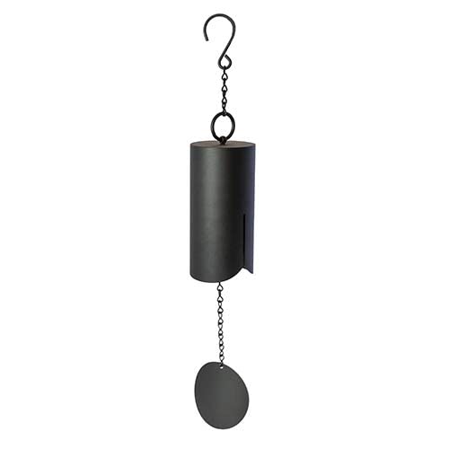 Qwick Click Original Wind Bell for Indoor and Outdoor Decoration Cowbell Black Melody || Wind Chimes for Balcony Bedroom with Sweet Sound, Music (Black) - Image 1