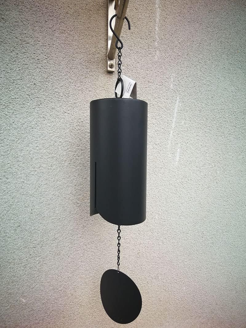 Qwick Click Original Wind Bell for Indoor and Outdoor Decoration Cowbell Black Melody || Wind Chimes for Balcony Bedroom with Sweet Sound, Music (Black) - Image 3