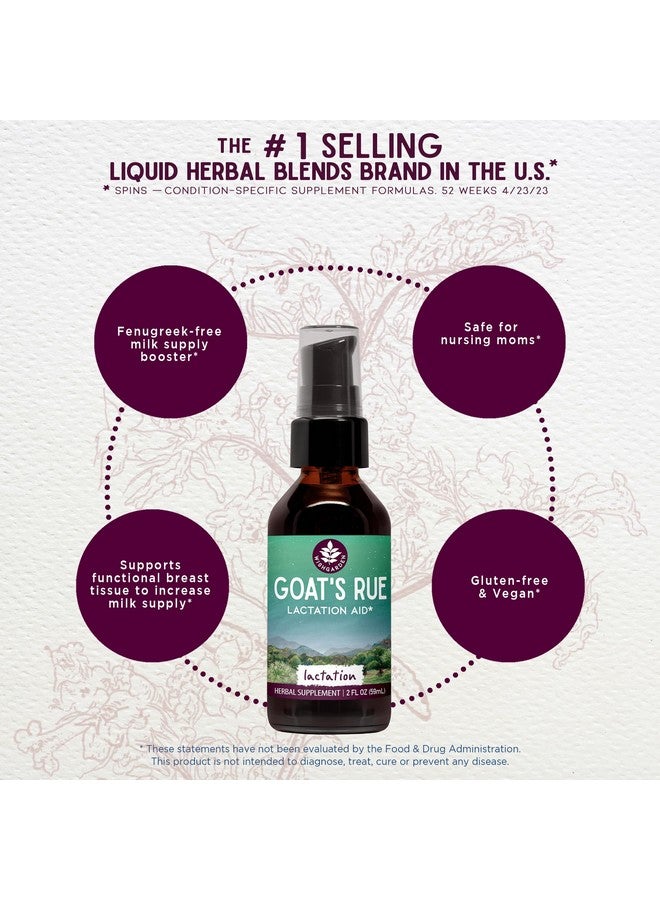 WishGarden Herbs Goat's Rue Lactation Supplement - Organic Herbal Tincture to Increase Breastmilk Supply, Fenugreek Free Lactation Supplement, Breast Milk Supply Boost, Flow, Quality & Production, 4oz - Image 3