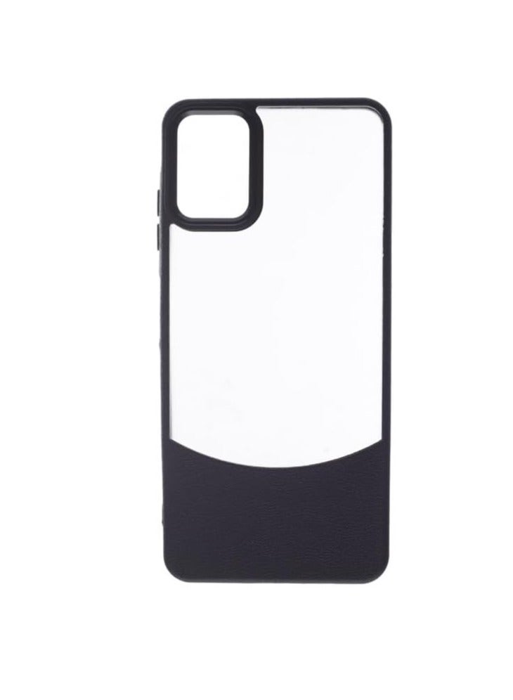 Shockproof Silicone Back Cover for Samsung Galaxy A06 - Black - Image 1