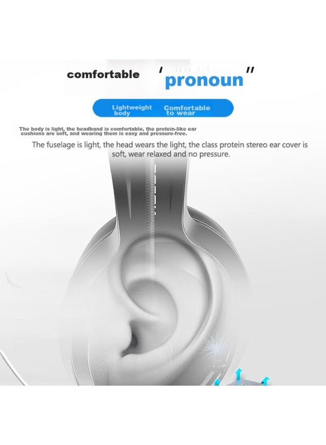 salar Shenglai E28 Headphones For School Entrance Exams, College Entrance Exams, English Listening And Speaking Tests, Human-machine Dialogue, Recording, Follow-along, Oral Practice, With Microphone And Usb Interface - Image 5