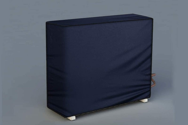 Da Anushi Split AC Cover Outdoor Unit for 1.5 Ton Capacity AC, All Weather Cover/Dustproof/Water Resistant (Blue), Polyester - Image 2