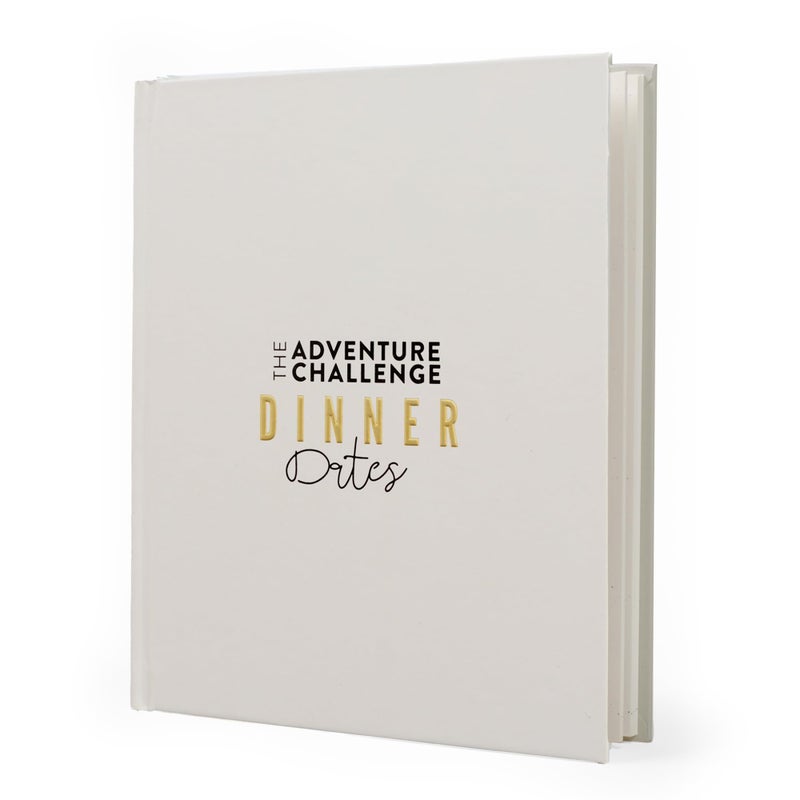The Adventure Challenge Dinner Dates â€“ Date Night Cookbook for Couples with 30 Scratch-Off Recipes & Surprise Activities | Romantic Newlywed Gift | Couples Cooking Date Night Idea Book - Image 1