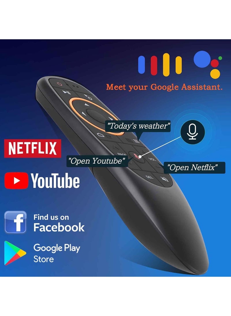 Wireless Remote Control With Voice Control For Android TV Box Black - Image 5