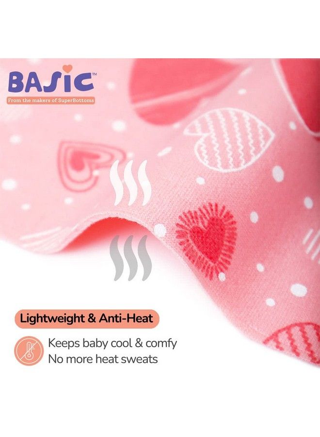 Superbottoms Basic Quick Dry Mats Bed & Floor Protector;Playmat Super Light Weight Sleek Design 8.5X Absorbent Anti Heat Washable & Reusable Instadry Mats (70Cm X 100Cm) For Babies Peppy Pink (Medium) - Image 4