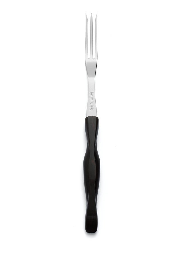 CUTCO Model 1726 Turning Fork in factory-sealed plastic bag. Classic Dark Brown handle (often called"Black") - Image 2