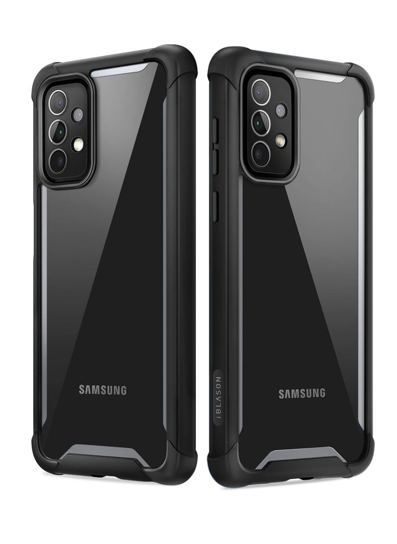 I-blason - AresLite Series Designed for Samsung Galaxy A33 5G Case Dual Layer Rugged Clear Bumper Case Black - Image 1