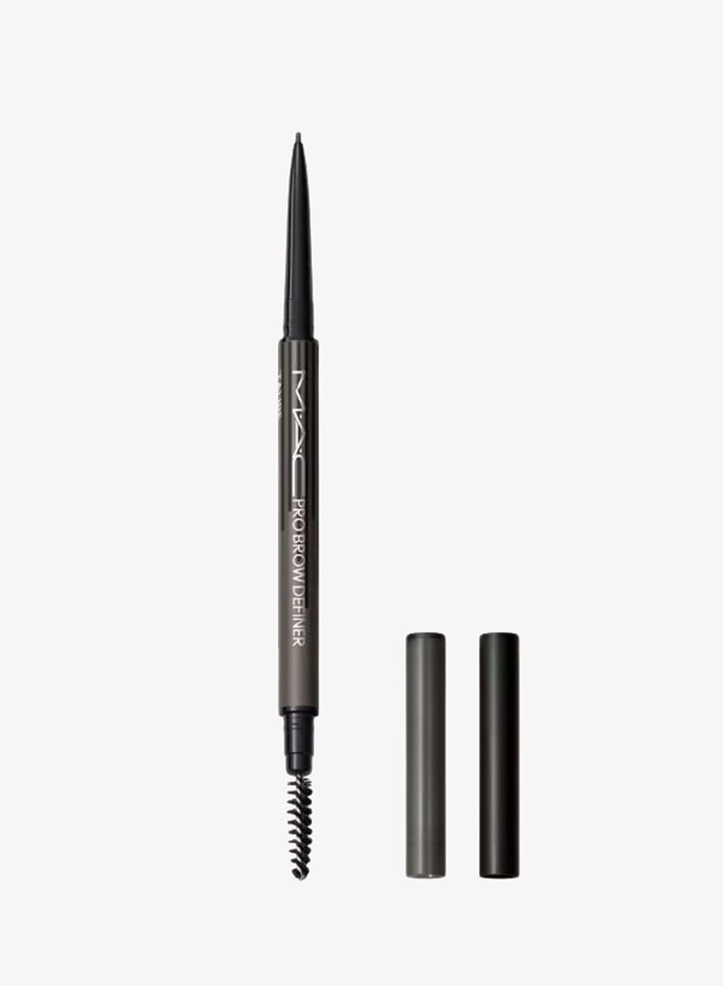 ماك كوزمتيكس قلم تحديد حواجب برو ديفاينر برأس مقاس 1 مم - رمادي داكن - Image 1