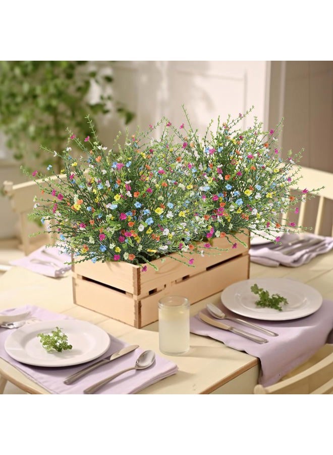 MHMJON Artificial Flowers Fake Daisy Flowers Wildflowers Bouquet for Home Table Vase Decor - Image 4