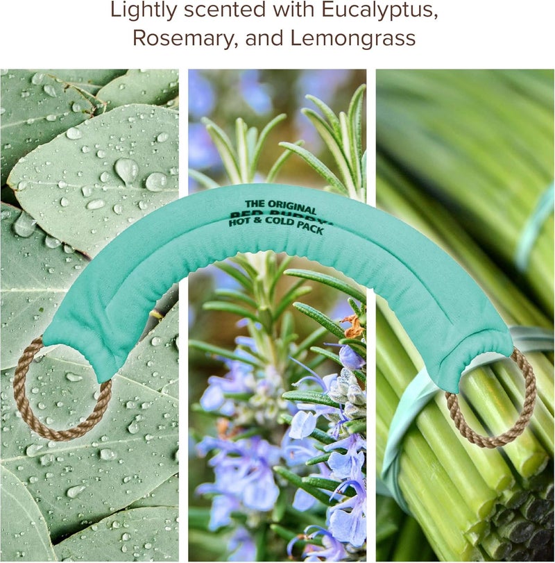 Carex Bed Buddy Aromatherapy Heat Pad and Cooling Neck Wrap - Eucalyptus Scented Microwave Heating Pad for Sore Muscles - Image 3