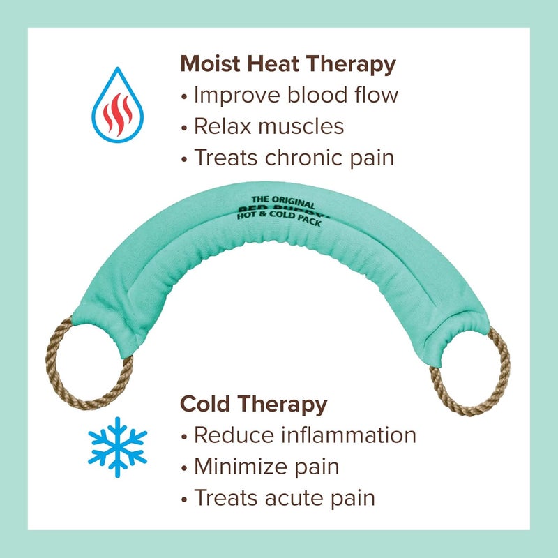 Carex Bed Buddy Aromatherapy Heat Pad and Cooling Neck Wrap - Eucalyptus Scented Microwave Heating Pad for Sore Muscles - Image 5