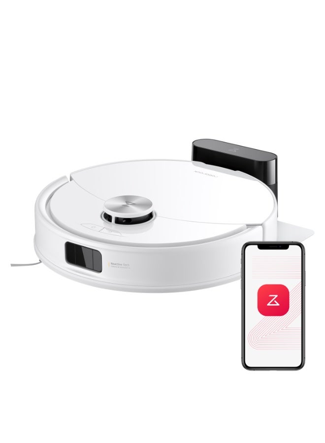 roborock Q10 VF (Upgraded from S8) Robot Vacuum and Mop Cleaner, 10000Pa HyperForce Suction, Dual Anti-Tangle System, Auto-Lifting Mop, Obstacle Avoidance, App Control, for Pet Hair and Carpet,White - Image 1