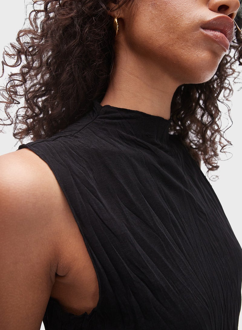 TOPSHOP Textured Knit Dress - Image 3