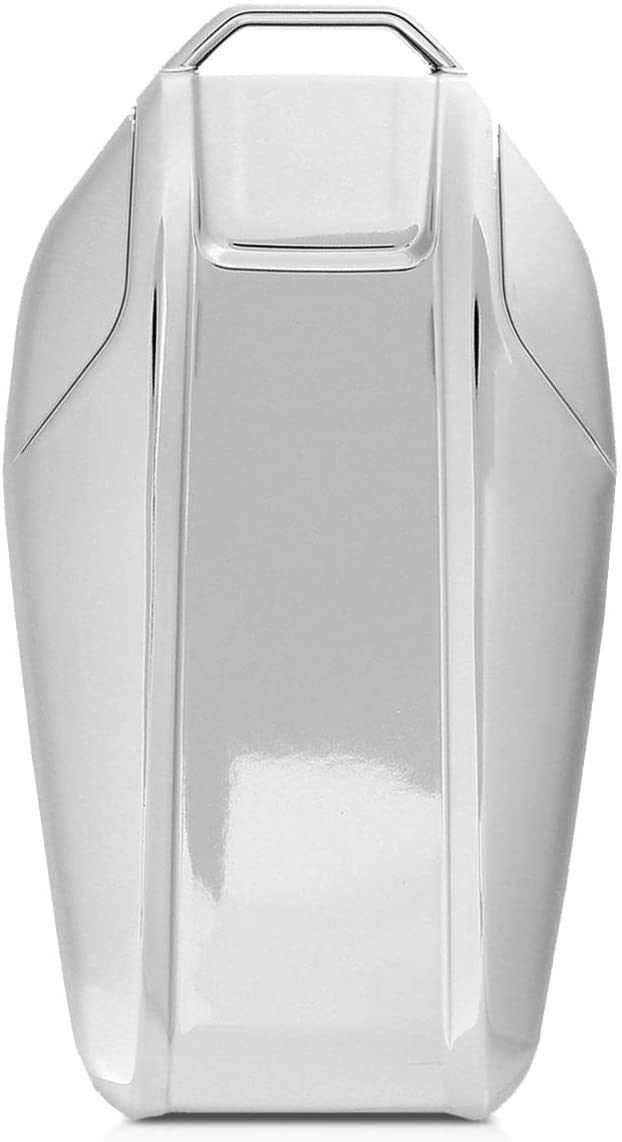 JVCV® TPU Car Key Cover Compatible with BMW X Series Key (Silver) - Image 4