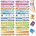 LovesTown 48PCS Christian Snap Bracelets Bible Verses Religious Slap Wristbands Slap Bracelets for Kids Sunday School Gifts Classroom Prizes - Image 3