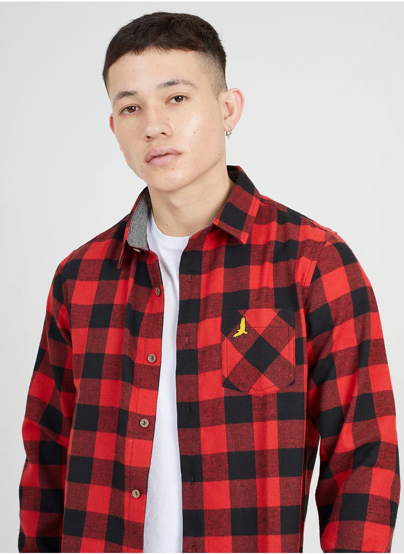 BRAVE SOUL Casual Long Sleeve Shirt