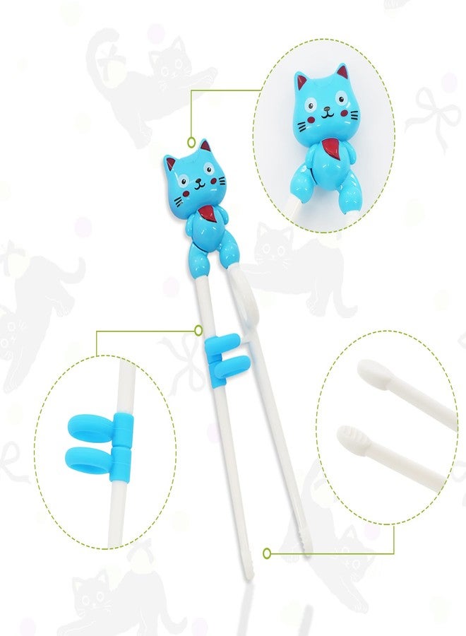 braxan 8 Pairs Training Chopsticks for Kids, Beginners Learning Chopsticks, Cute Tableware Reusable,Animal Pattern, Right or Left Handed - Image 5