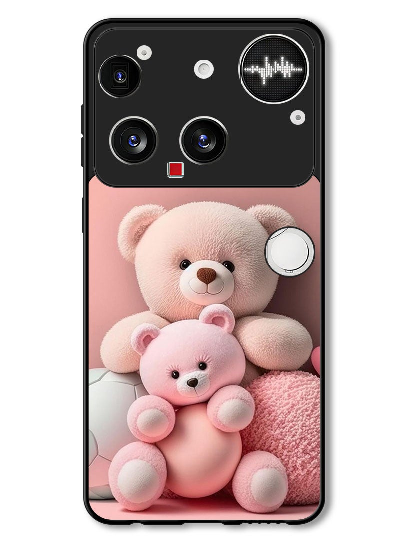 Theodor Case Compatible with Nothing Phone (3) 6.67 Inch Protection Shockproof Bumper Cover Teddies - Image 1