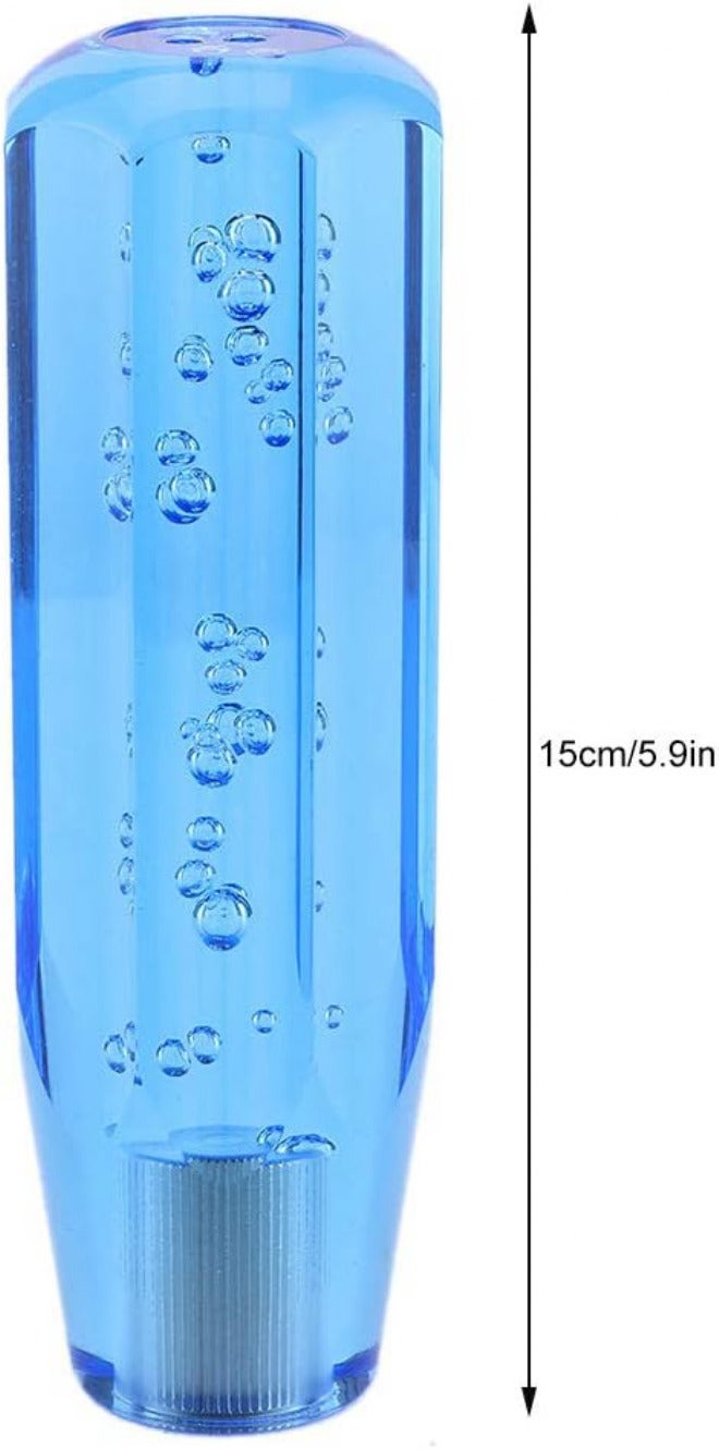 Crystal Car Shift Knob, Acrylic Gear Stick Lever, 15cm / 5.9in Universal Manual Transmission - Stylish Bubble Design, Durable Material, Easy Installation for Cars (Blue) - Image 5