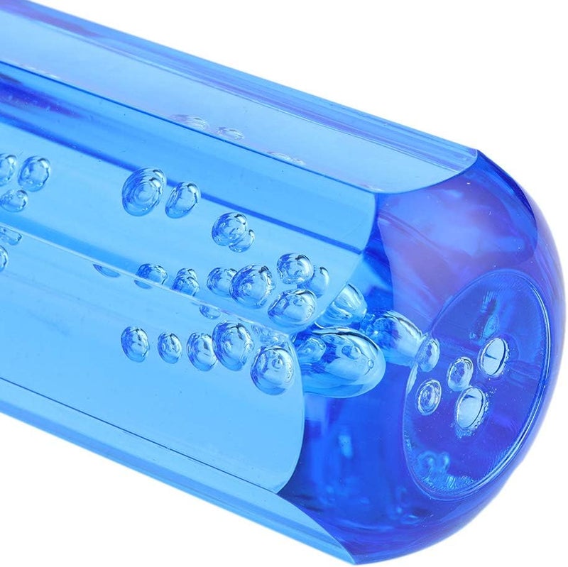 Crystal Car Shift Knob, Acrylic Gear Stick Lever, 15cm / 5.9in Universal Manual Transmission - Stylish Bubble Design, Durable Material, Easy Installation for Cars (Blue) - Image 2