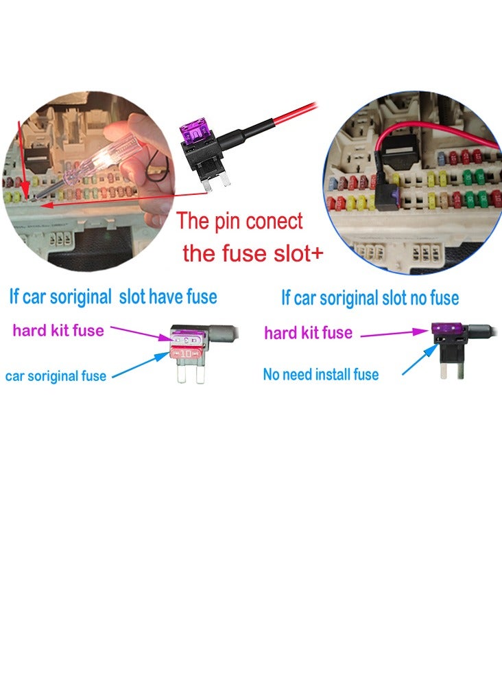 بيوينتي Type C USB Port Dash Cam Hardwire Kit for 24H Parking Monitor (3.5m) - Image 4