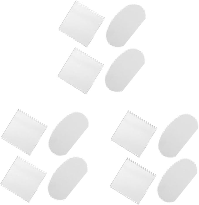 Stainless Steel Serrated Scraper Tools Set Of 3 For Clay Sculpture Pottery And Craft Projects - Image 1