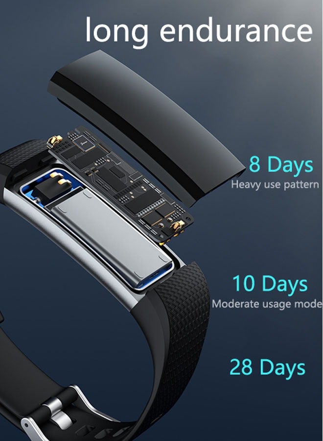 Smart BraceletS 5 Men Women IP68 Sport Bracelet Calorie Counter Fitness  AMOLED Touch Screen Heart Rate Blood Pressure Monitor Watch For IOS Android - Image 4