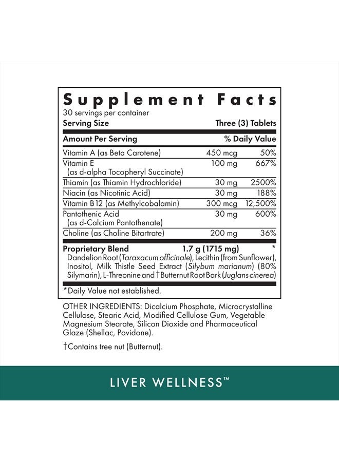 MICHAEL'S Health Naturopathic Programs Liver Wellness - 90 Vegetarian Tablets - Contains Nutrients for Liver Support - Kosher - 30 Servings - Image 2