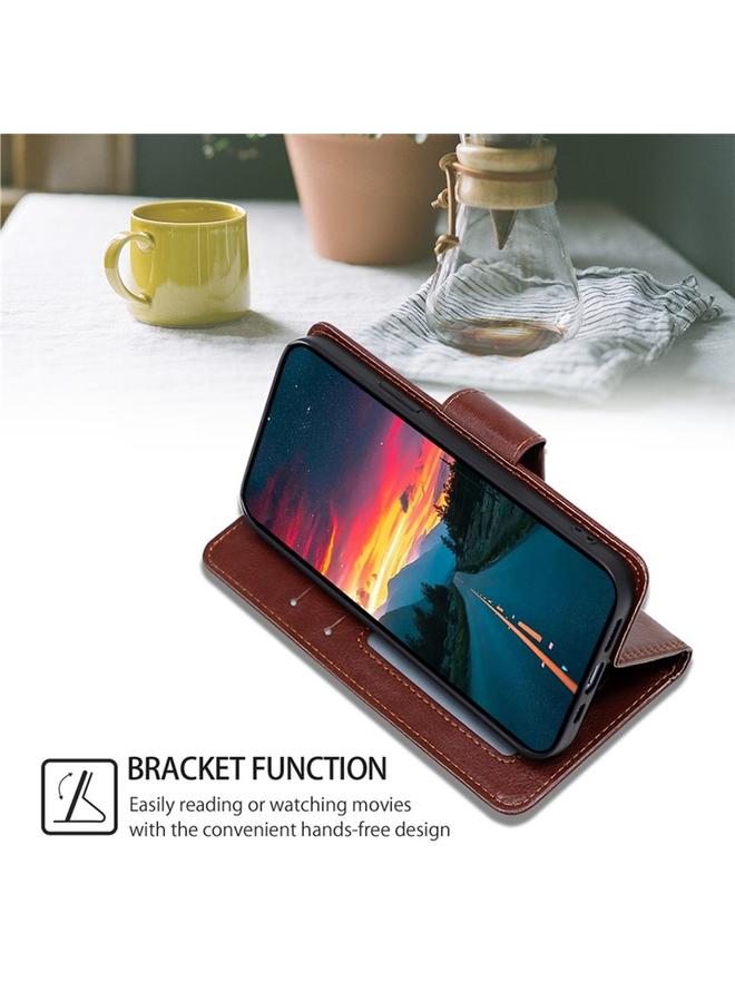 اس-توب جراب لهاتف Motorola Edge 50 Fusion 5G جراب هاتف جلدي بنسيج كريستالي - Image 5