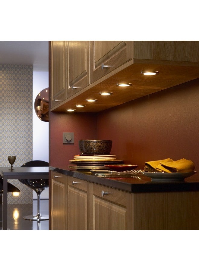 MURPHY مصباح سطحي LED 3 واط من مرفي من الألمنيوم (أبيض دافئ، عبوة من 2) - Image 5