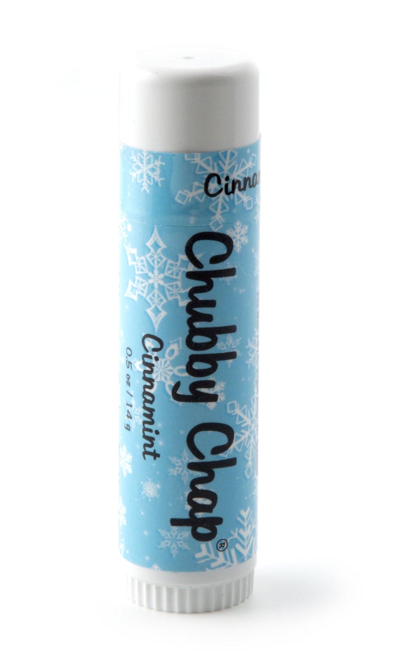 Chubby Jumbo Natural Chapstick  5 Ounce Lip Balm Cinnamint