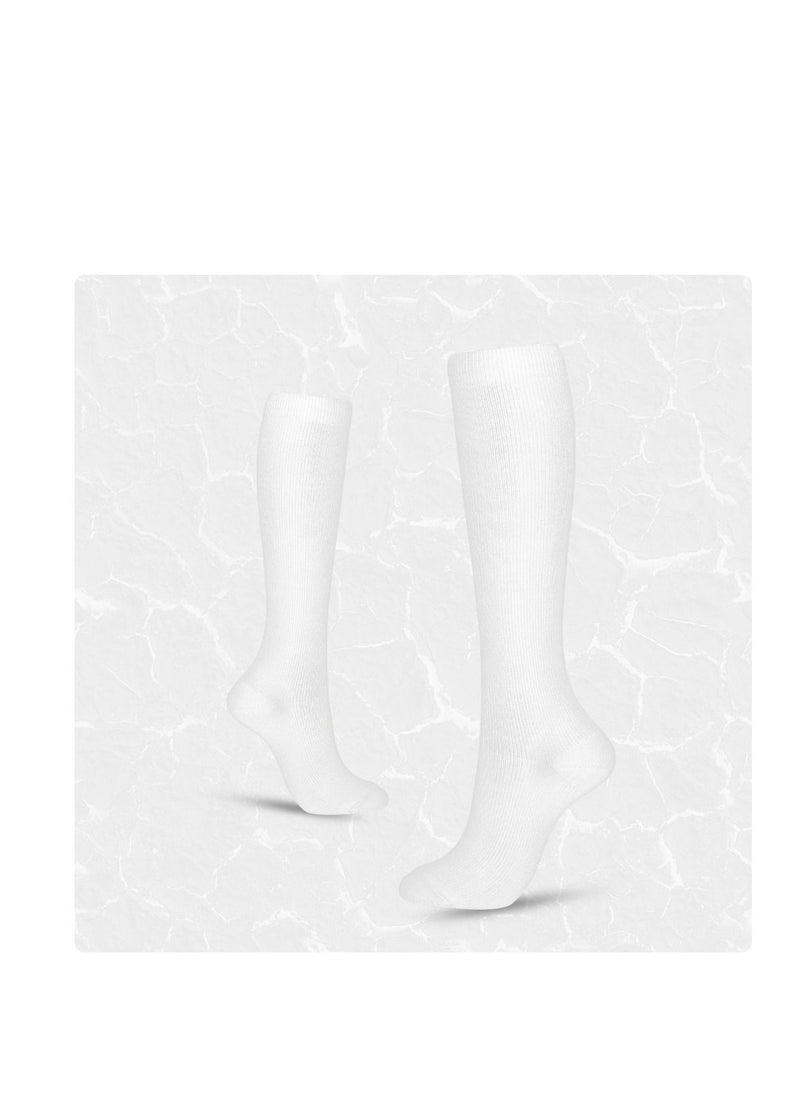 SYOSI Compression Socks, 4 Pairs for Women and Men, Athletic, Travel, Running, Fitness, Flight Socks, Reduce Calf Pain Faster Recovery(Multicolors)  - Image 5
