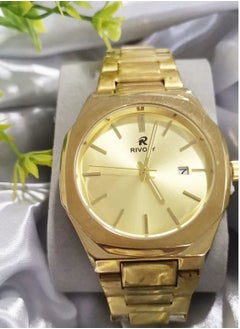 Rivoly Fashionable men's watch with date, stainless steel, waterproof  - Image 1
