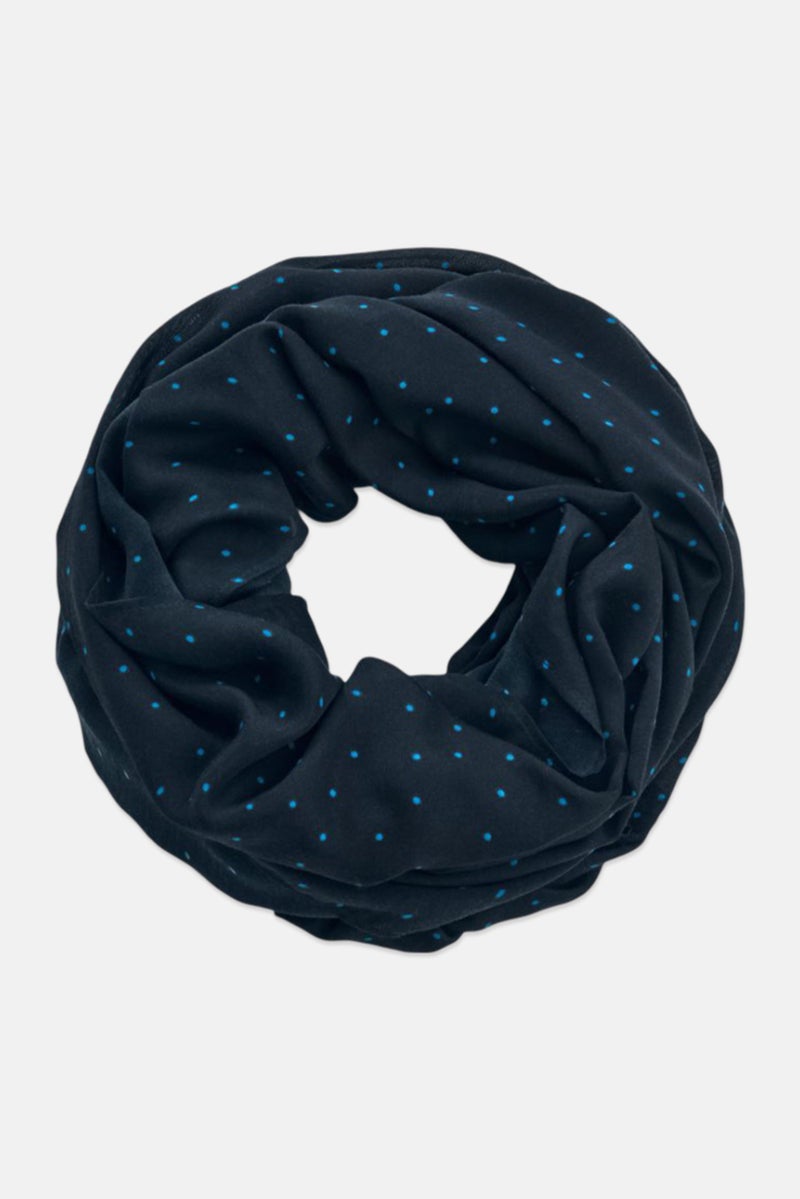 Tchibo Women Polka Dot Scarf, Navy  - Image 2