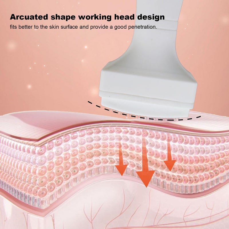 INCELLICE Derma Stamp, INCELLICE 175 Titanium Microneedle Stamp for Face, Derma Roller Stamper for Home Use - Image 3