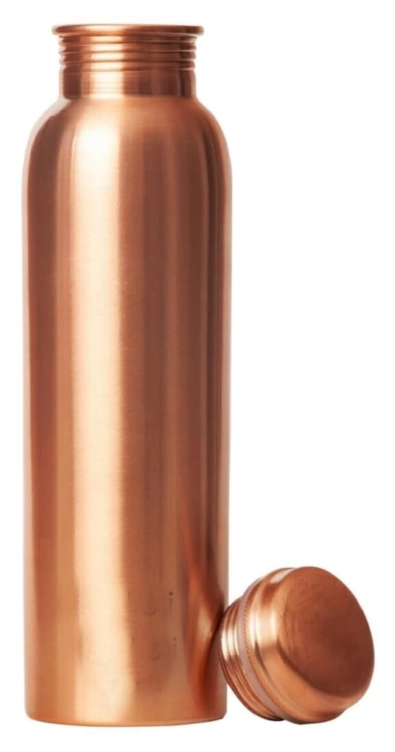Generic Copper Water Bottle 1 Litre Capacity 