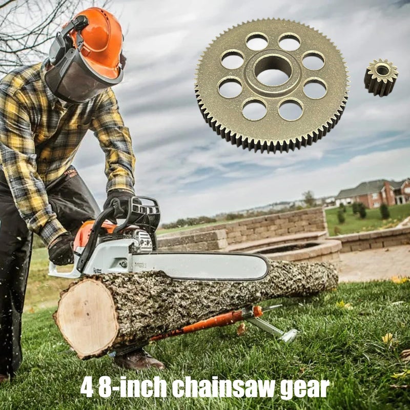 Universal Chainsaw Replacement Gear Round Hole for 4 to 8 Inch Models Precision Machined Wear Resistant Electric Tool Part - Image 3
