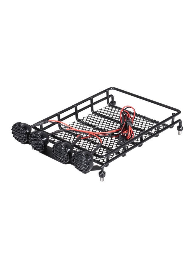 NIBEMINENT Roof Rack Luggage Carrier And Light Bar For RC Car Crawler - Image 3