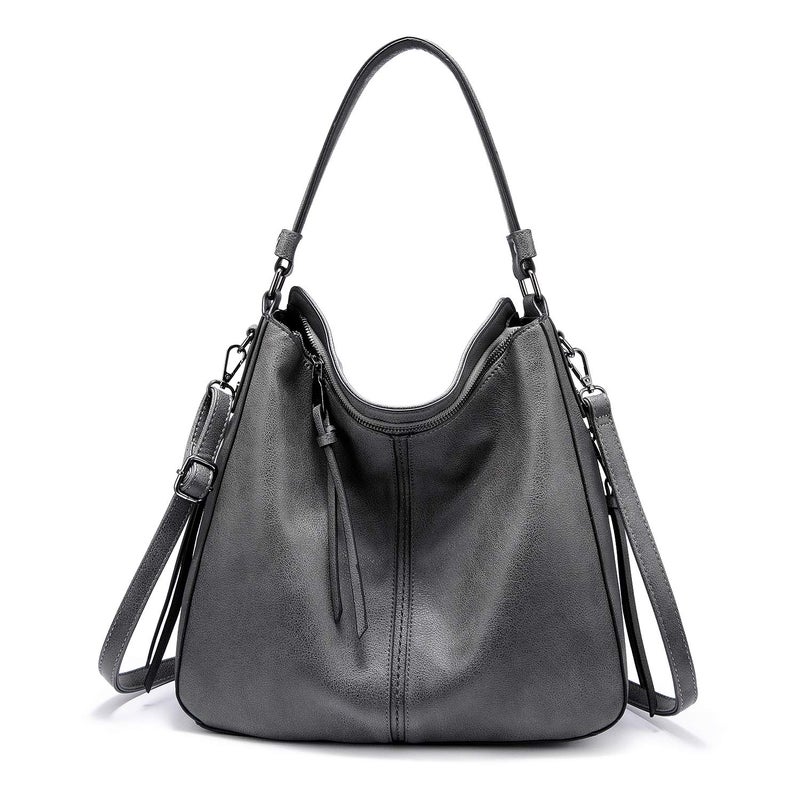 Realer Handbags for Women Hobo Purse Large Ladies Crossbody Shoulder Bag Faux Leather - Image 1