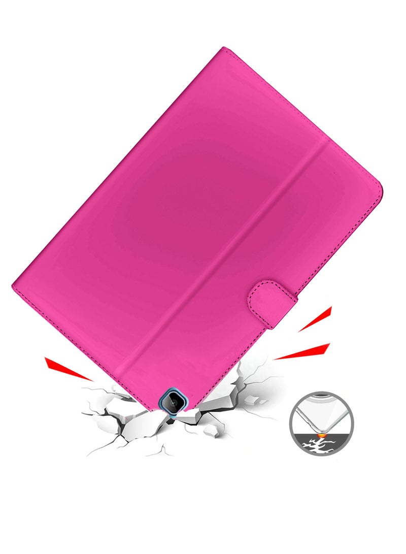 OMAKER High Quality Leather Smart Flip Case Cover With Magnetic Stand For Honor Pad X8 10.1 Inch 2022 / Pad X8 Lite 9.7 Inch 2022 Pink - Image 2
