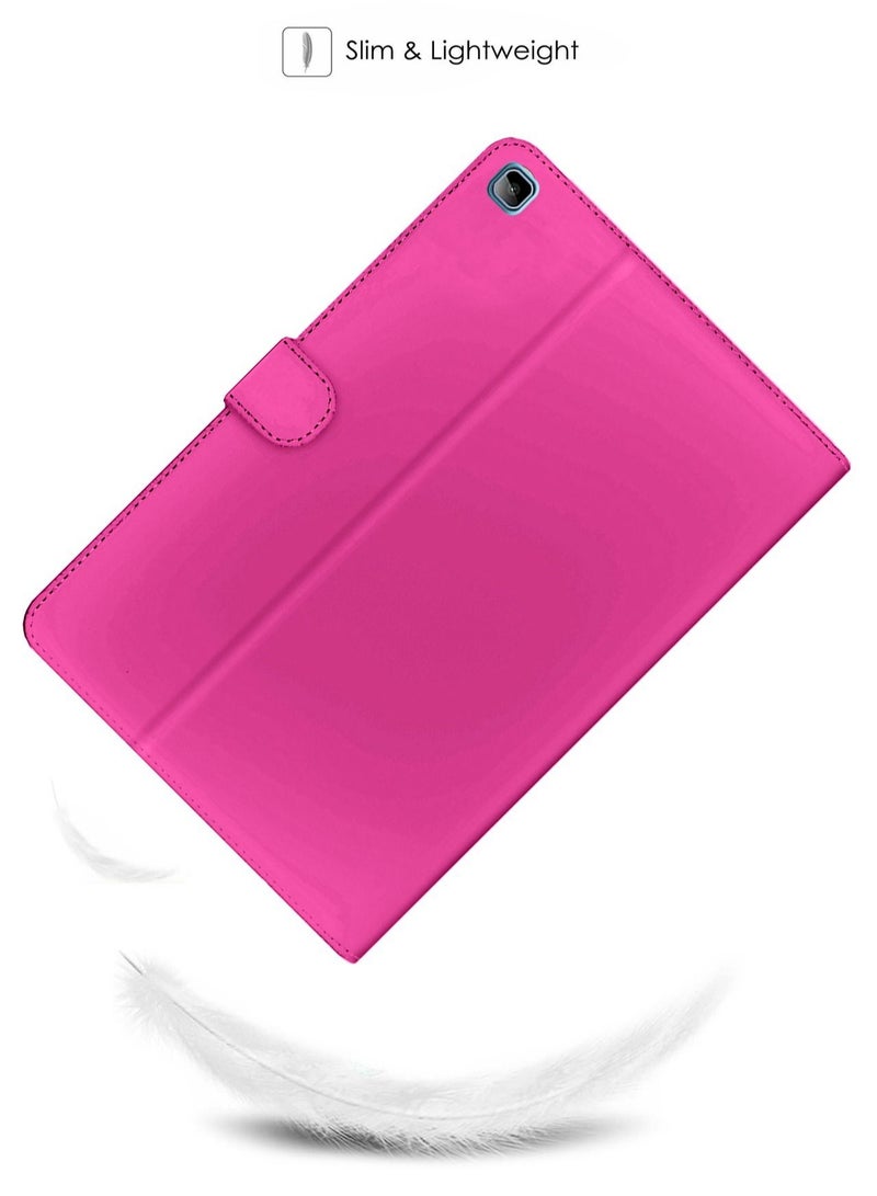 OMAKER High Quality Leather Smart Flip Case Cover With Magnetic Stand For Honor Pad X8 10.1 Inch 2022 / Pad X8 Lite 9.7 Inch 2022 Pink - Image 3