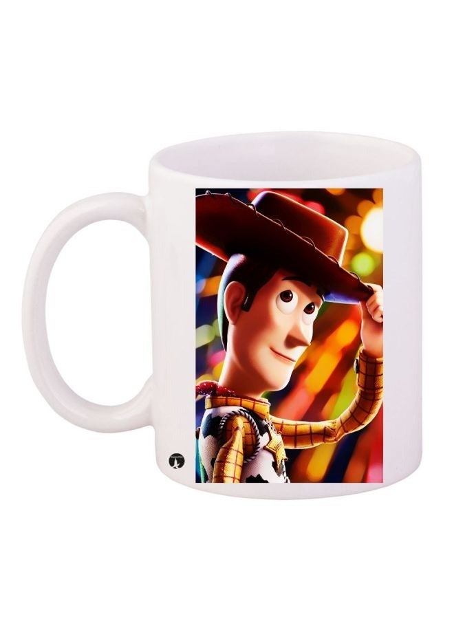 Phone Planet Toy Story Printed Coffee Mug White/Brown/Yellow