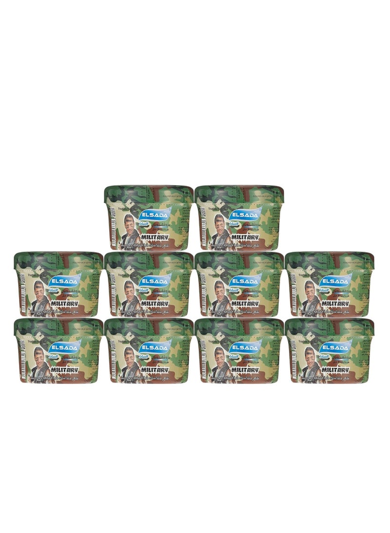 Elsada جل تصفيف الشعر طويل الأمد EL SADA 250 مل - عسكري - عبوة من 10 - Image 2